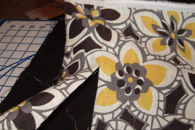 Straightening the Fabric Grain
