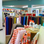 shopping for fashion sewing fabrics