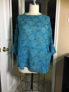 Turquoise Tunic Top