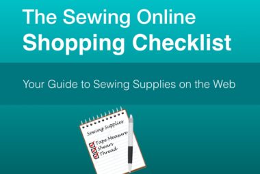 Sewing Online Shopping Checklist
