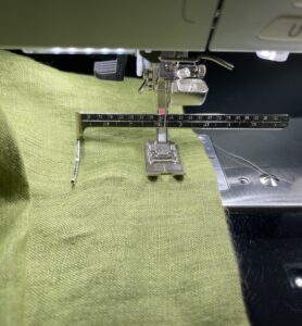 Sewing Straight Line Stitches